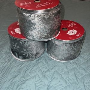 Holiday | 3 rolls of 30 ft ribbon